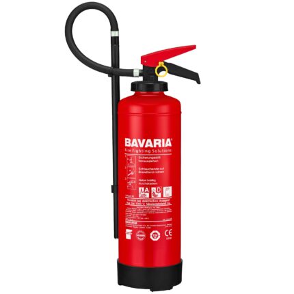 Lithium-Feuerlöscher Bavaria X6 – ideal für Brände von Lithium-Ionen-Akkus und Batterien.
