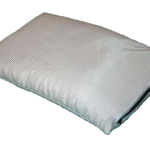 Geschlossenes Extover Brandschutzkissen mit 0,7 kg Löschgranulat – für Lithium-Ionen-Akkus.